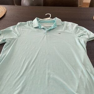 Vineyard Vines Aqua Polo Shirt